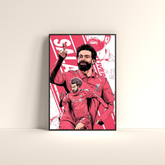 Mohamed Salah – Liverpool Champion Poster